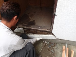 横浜市戸塚区にて外壁雨漏り修理｜モルタル・木部補修
