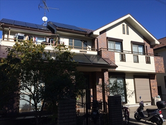 横浜市旭区初めての屋根外壁リフォームをパーフェクトトップとサーモアイSiで塗り替え