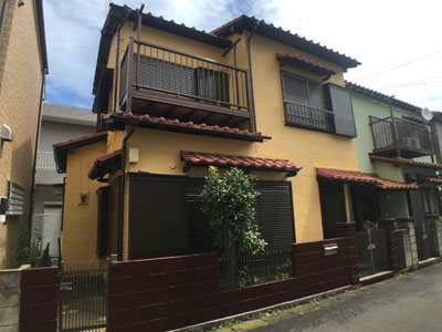 綾瀬市吉岡東で中古住宅のご購入をきっかけに外壁塗装、お好みの色になって新生活へ