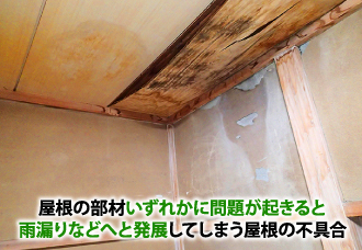 yaneho-87 雨漏りなどへと発展してしまう屋根の不具合