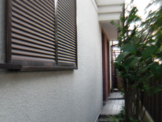 横浜市神奈川区　外壁点検　外壁汚れ