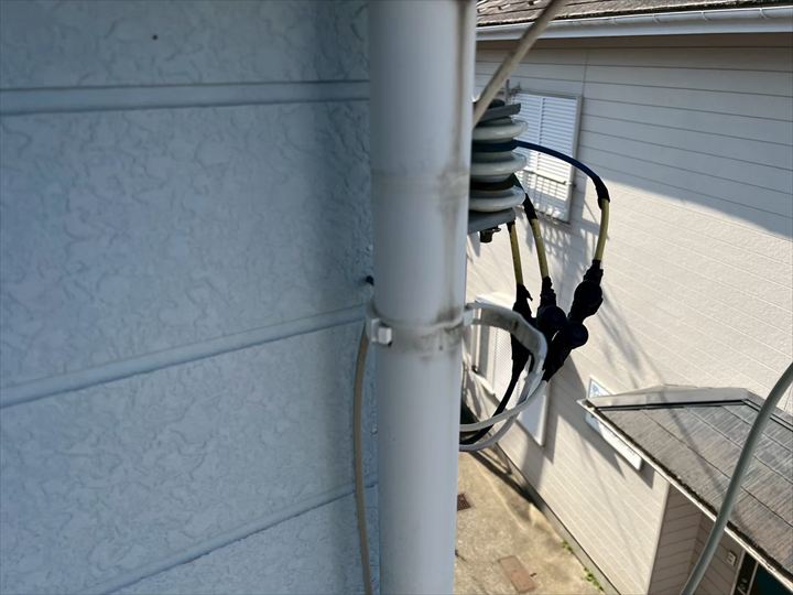 配管まわりの外壁