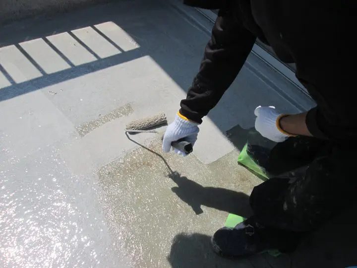 屋上床面の防水工事