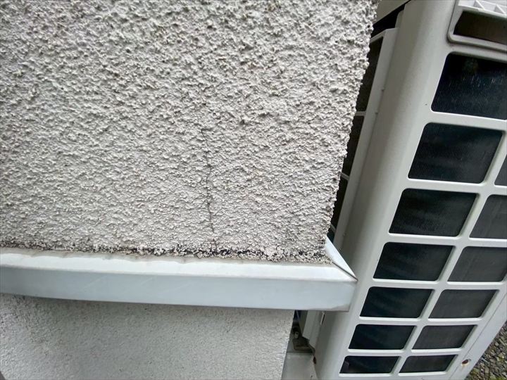 現地調査で確認したモルタル外壁の状態