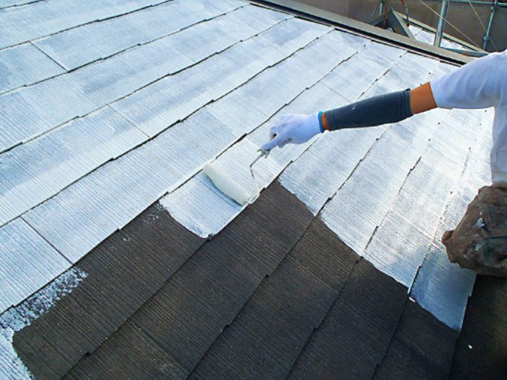 お家の屋根塗装