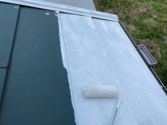 ガルバリウム鋼板の屋根塗装