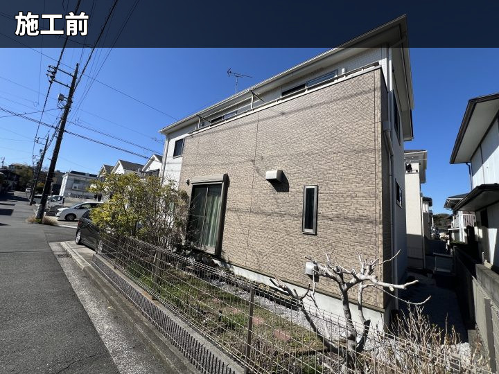 施工前の外観全景