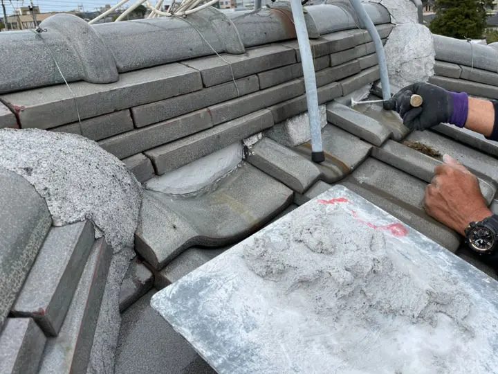 漆喰メンテナンス