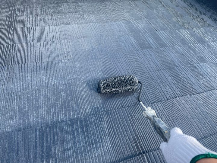 グレー屋根塗装