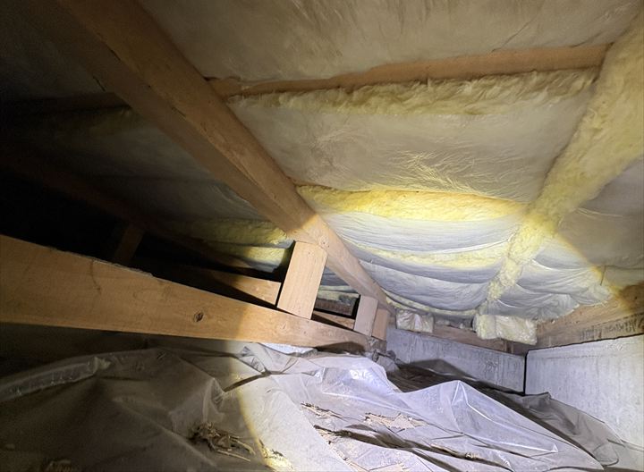 湿気防止のビニールあり