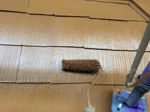 スレート屋根遮熱塗装