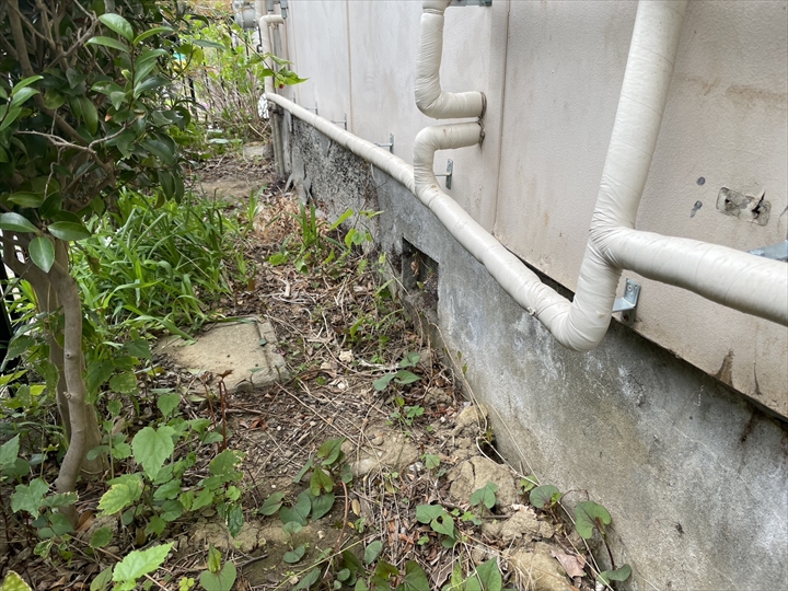 基礎の劣化が気になる