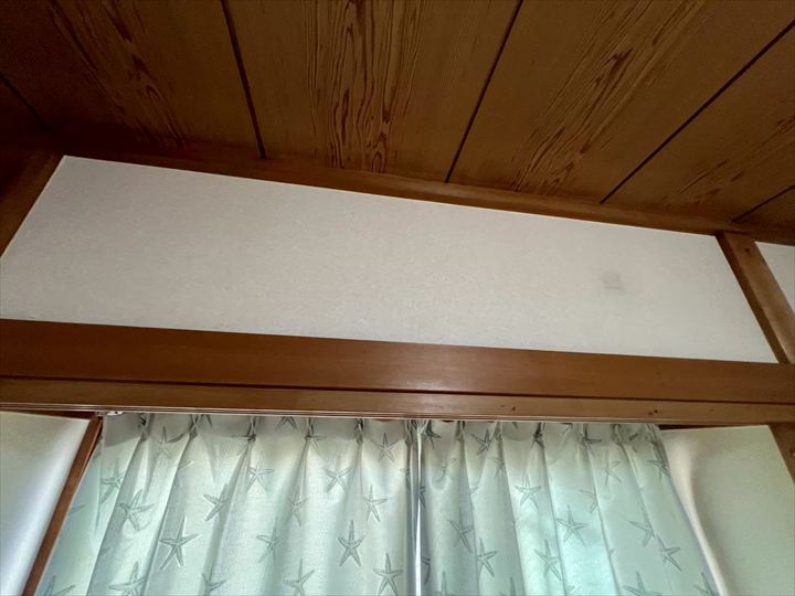 雨漏り上部の様子