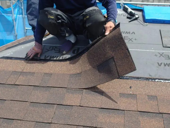 アスファルトシングル屋根の施工