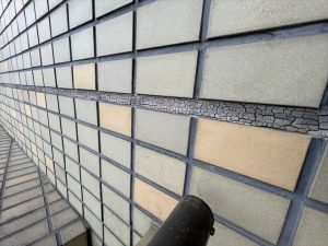 緩衝目地の劣化