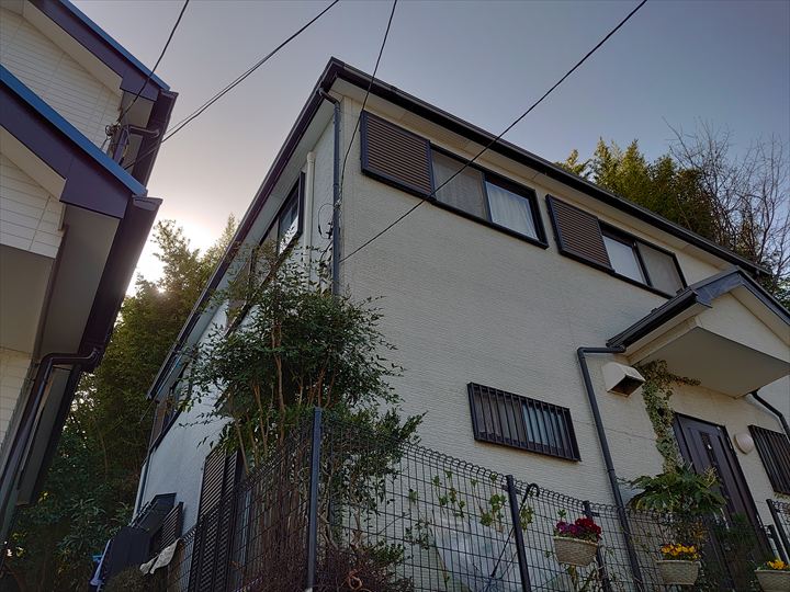 住宅全景と外観
