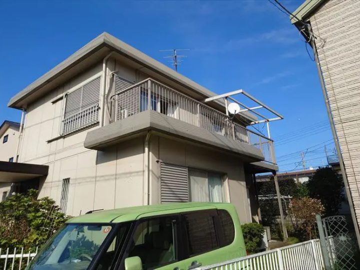 住宅のバルコニー