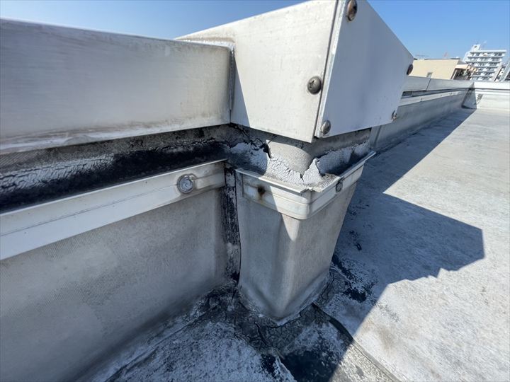 立上りの傷みも確認