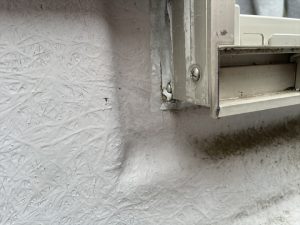 サッシ取り合いの補修の劣化