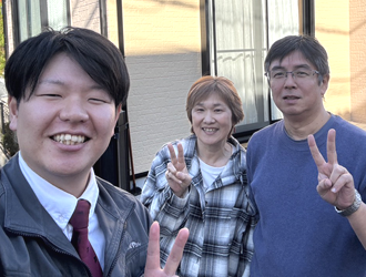 工事後お客様写真