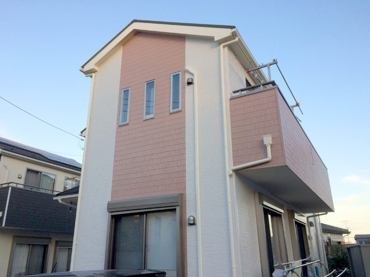 ツートンカラー 縦ライン