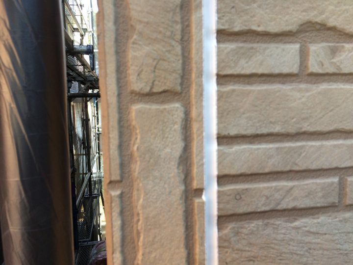 外壁のつなぎ目