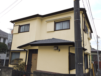 横浜市港北区　屋根塗装　外壁塗装　サーモアイ　クールシルバーアッシュ　ファインシリコンフレッシュ　ND-111　ND-250　ND-500　