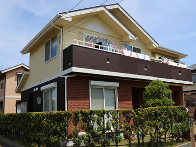 綾瀬市で外壁塗装を機にお家を大きくイメージチェンジ、施工後写真
