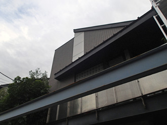 平塚市　屋根と外壁の塗り替え前の調査