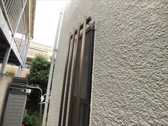 川崎市麻生区岡上でスタッコ外壁の調査を行いました