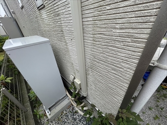 横浜市鶴見区東寺尾でサイディング外壁の劣化を点検しました