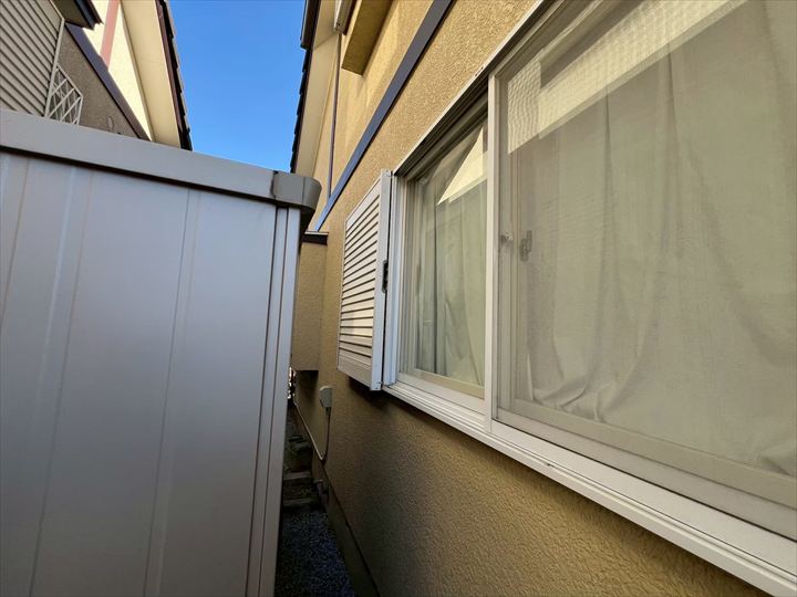 建物側面の外壁状況