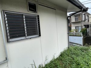 外壁がズレてしまった