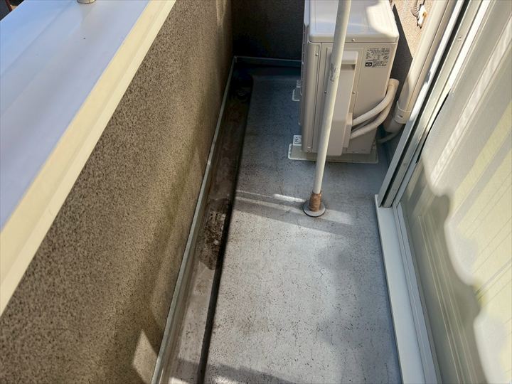 バルコニーの様子