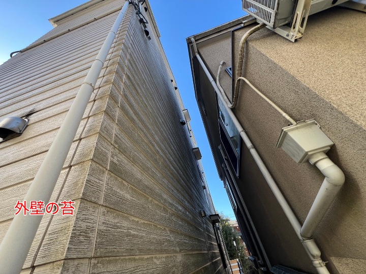 外壁の汚れ