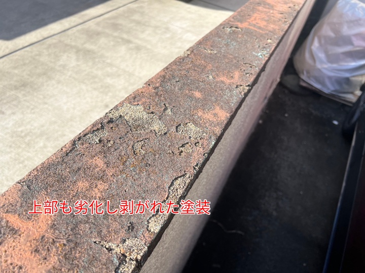 塗膜の劣化