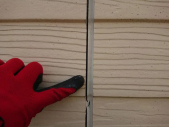 目地部に出来た隙間