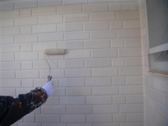 塗装される外壁