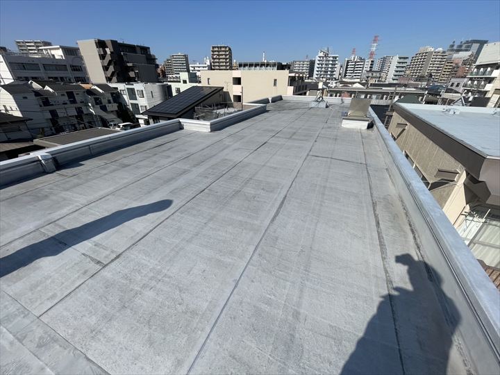 シート防水の屋上