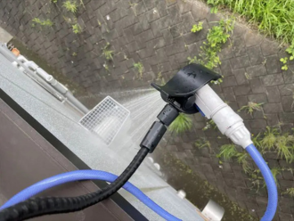 外壁の散水調査