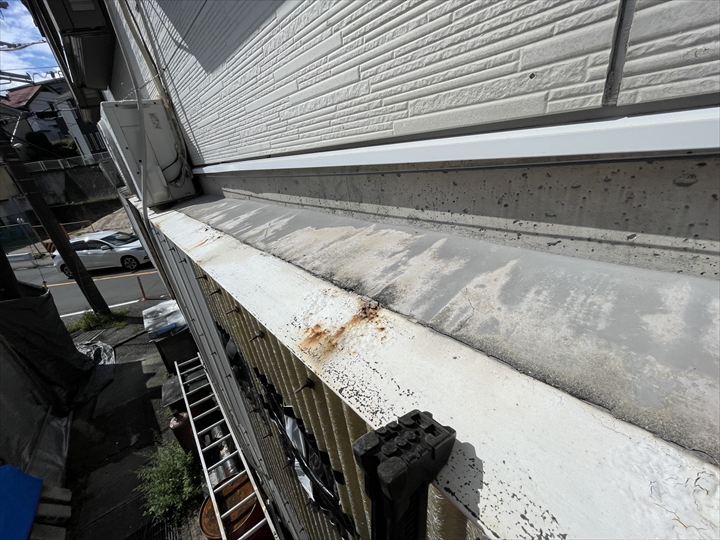 雨漏りの原因と思わしき場所