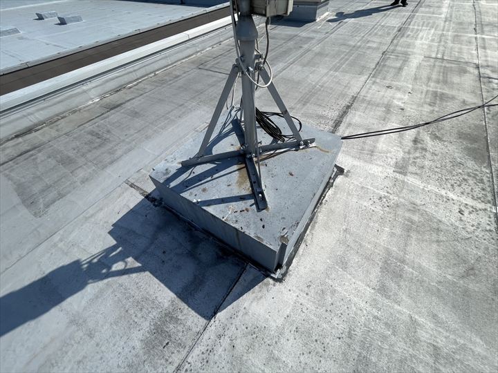 架台周りも点検