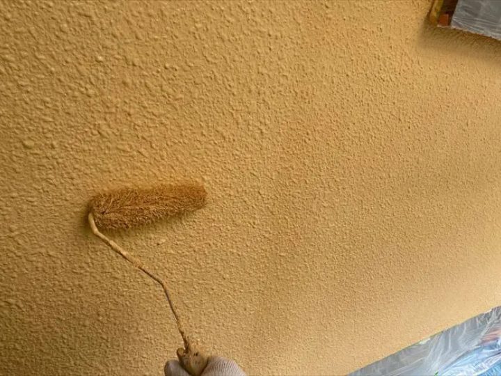 外壁塗装の様子