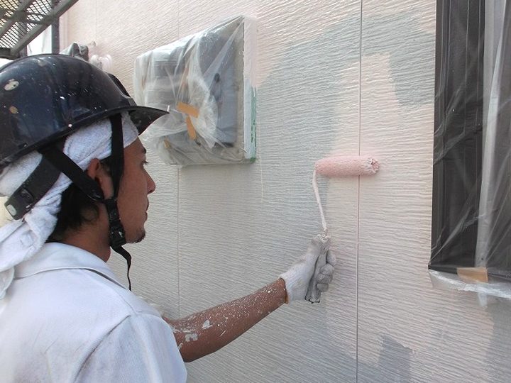 フッ素塗料による塗装