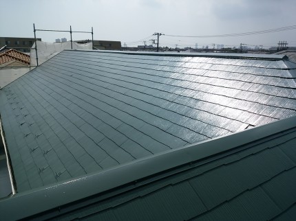 緑の屋根