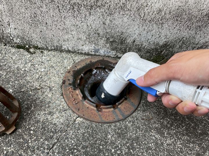 まずは排水口をチェック