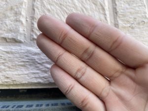 チョーキングを起こしていました