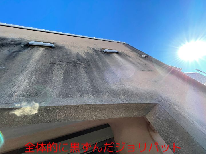 全体的に黒ずんだジョリパット