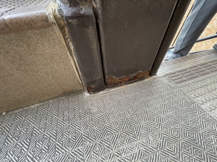 前回塗装したのは5年ほど前