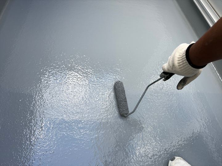 トップコート塗布2回目